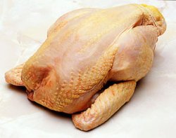 画像1: 中抜き済み鶏　冷凍　５羽